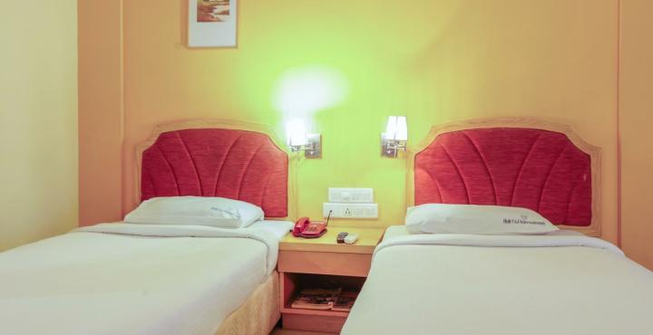 Aj International Otel Bangalore Dış mekan fotoğraf